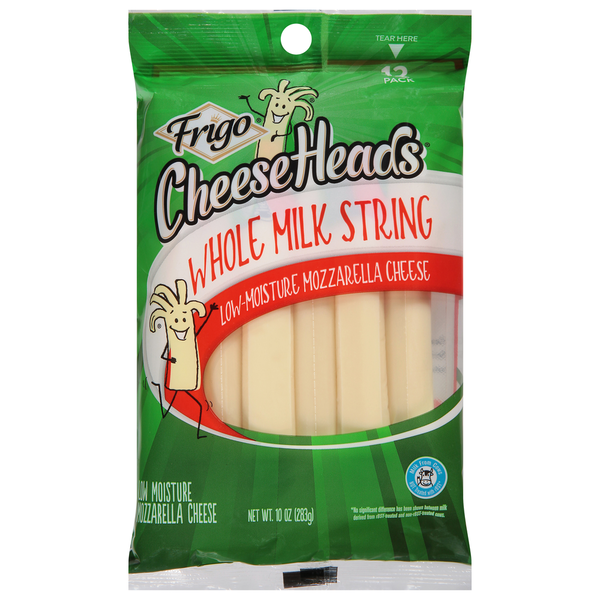 Frigo String Cheese, Low Moisture, Whole Milk, Mozzarella hero