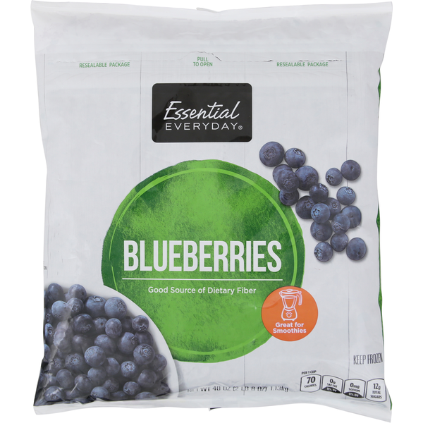 Frozen Fruits Essential Everyday Blueberries hero