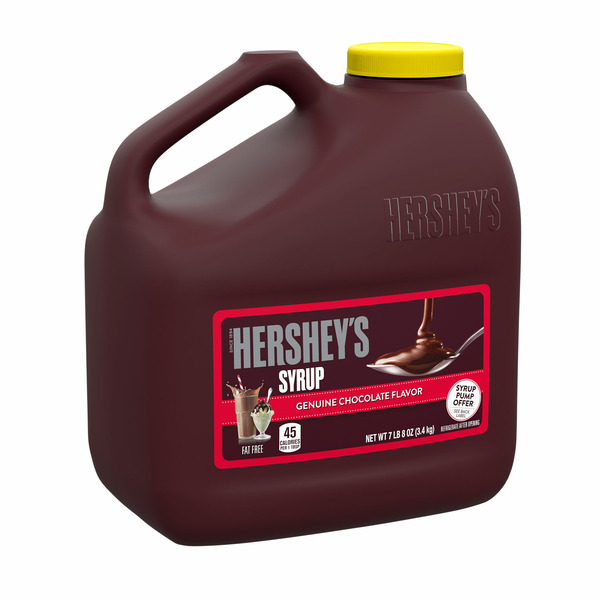 Cocoa & Drink Mixes Hershey's Chocolate Flavored Syrup hero