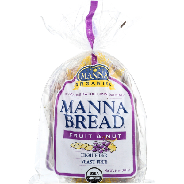 Bread Manna Organics Organic Sprouted Fruit & Nut Manna Bread hero