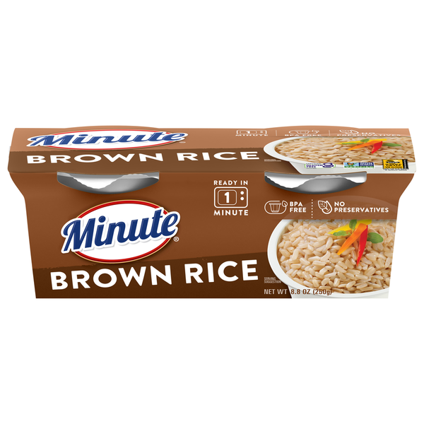 Grains, Rice & Dried Goods Minute Rice Brown Rice hero