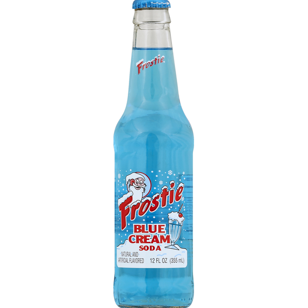 Soft Drinks Frostie Soda, Blue Cream hero