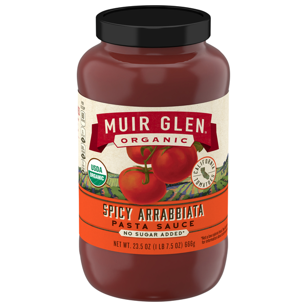 Muir Glen Pasta Sauce, Spicy Arrabbiata hero