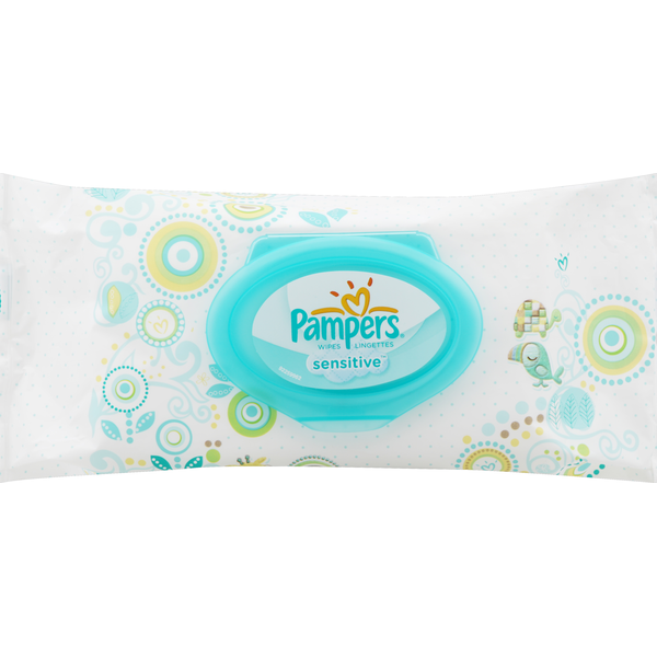 Diapers & Wipes Pampers Wipes, Sensitive hero