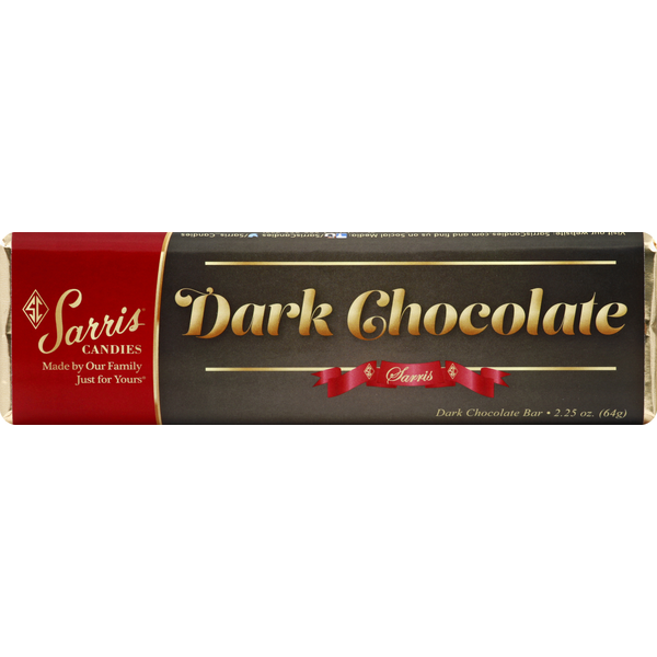 Candy & Chocolate Sarris Candies Pretzel Slims Choclate Bar, Dark hero