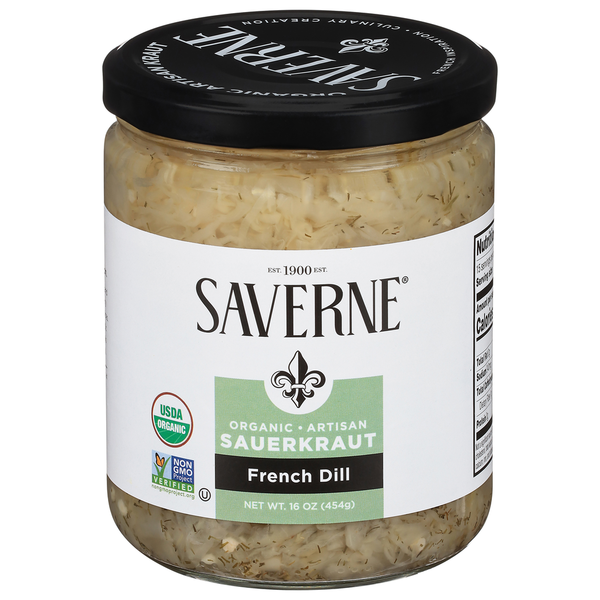 Spices & Seasonings Saverne Dill & Garlic Sauerkraut hero