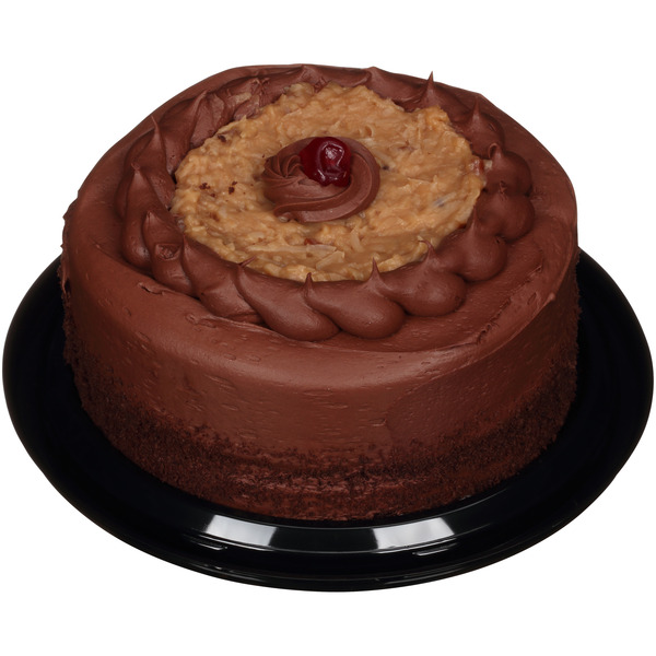 Bakery Desserts Bake Shoppe Treat Shop German Chocolate 7 Inch Double Layer Cake hero