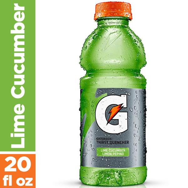 Energy & Sports Drinks Gatorade Thirst Quencher Lime Cucumber Artificially Flavored 20 Fl Oz hero