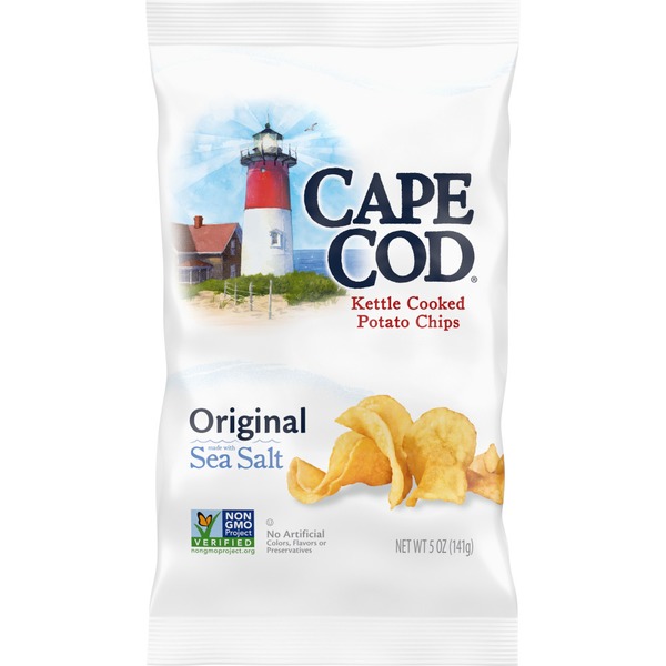 Chips & Pretzels Cape Cod Original Kettle Cooked Potato Chips hero