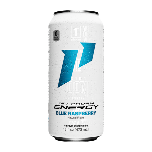 Energy & Sports Drinks 1st Phorm Blue Raspberry Premium Energy Drink hero