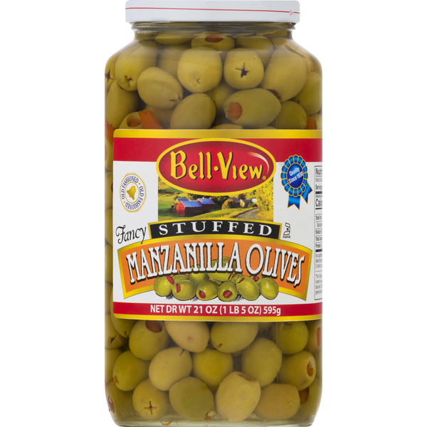 Pickled Goods & Olives Bell-View Manzanilla Olives, Stuffed hero