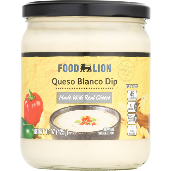 Preserved Dips & Spreads Food Lion Queso Blanco Dip hero