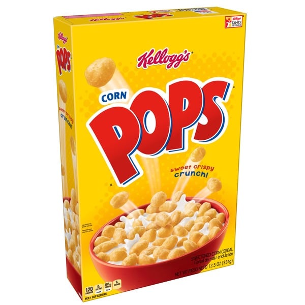 Cereal Kellogg's Corn Pops Breakfast Cereal Original hero