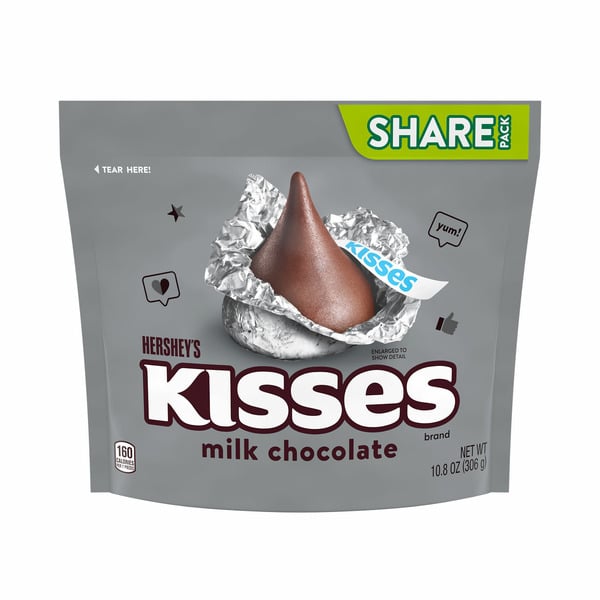 Candy & Chocolate Hershey's Milk Chocolate Kisses hero