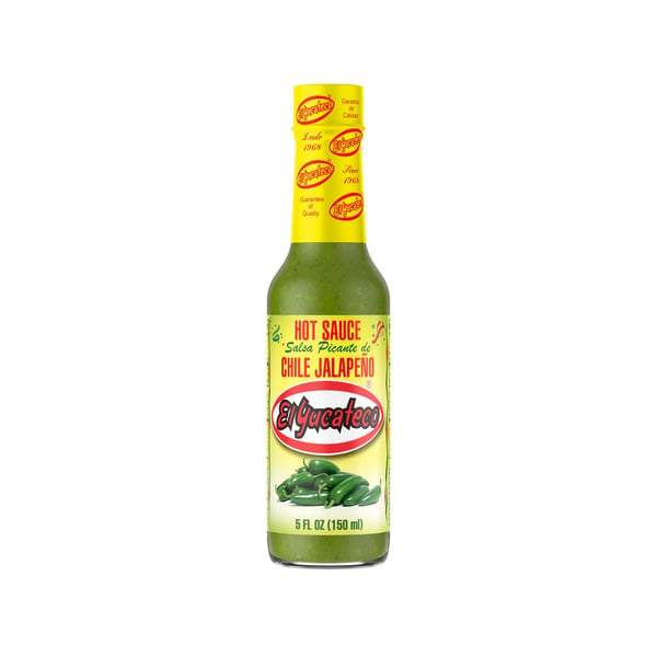 Oils & Vinegars El Yucateco Jalapeño Chile Hot Sauce hero