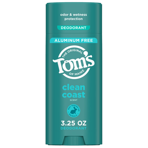 Deodorants Tom's of Maine Tom’S  Clean Coast Natural Deodorant For Men And Women, Aluminum Free hero