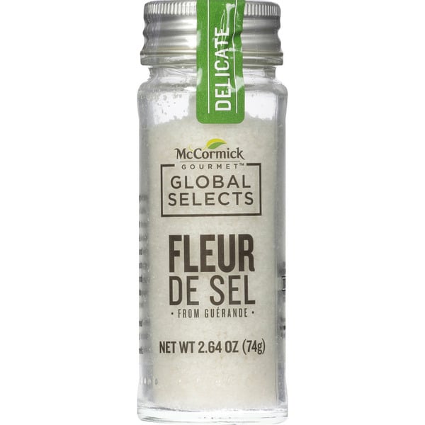 Spices & Seasonings McCormick Gourmet™ Global Selects Fleur De Sel from Guérande hero