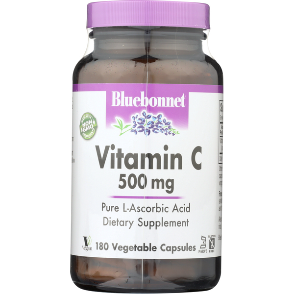 Dietary Supplements Bluebonnet Vitamin C 500 Mg hero