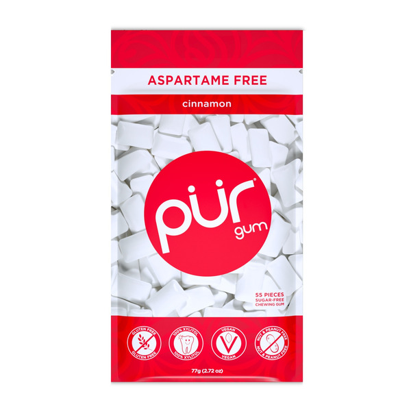 Mint & Gum PÜR Cinnamon, Aspartame Free, 100% Xylitol Natural Flavored Gum hero