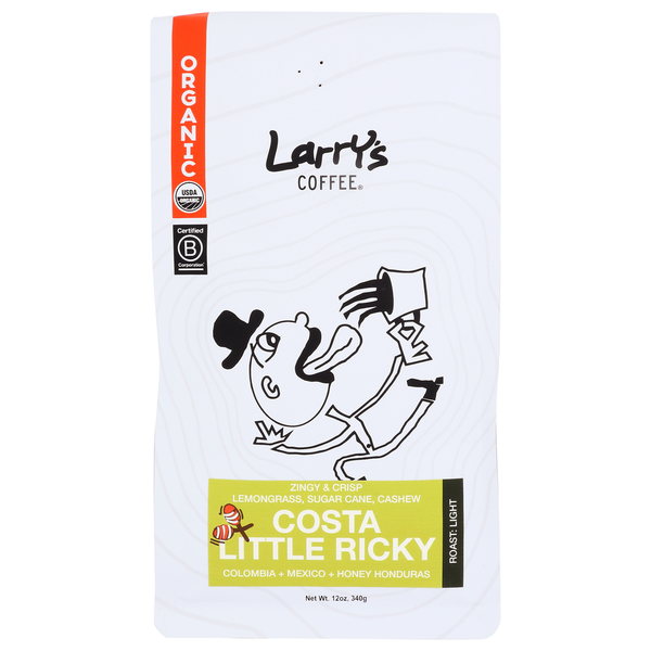 Coffee Larry's Coffee Coffee Cowbow Costa Little Ricky Blend hero