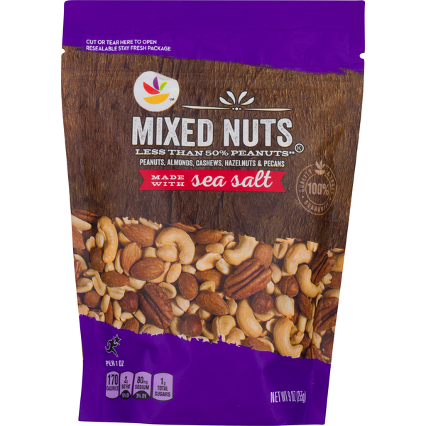 Nuts, Seeds & Dried Fruit Store Brand Mixed Nuts, Sea Salt hero