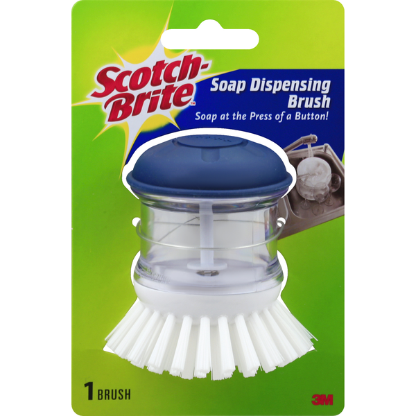 Cleaning Products Scotch-Brite Brush, Soap Dispensing hero