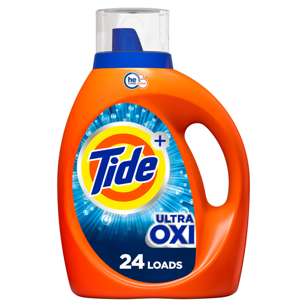 Laundry Tide Ultra Oxi Liquid Laundry Detergent hero