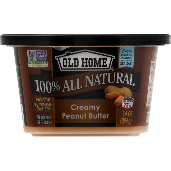 Spreads Old Home Peanut Butter, Creamy, 100% All Natural hero