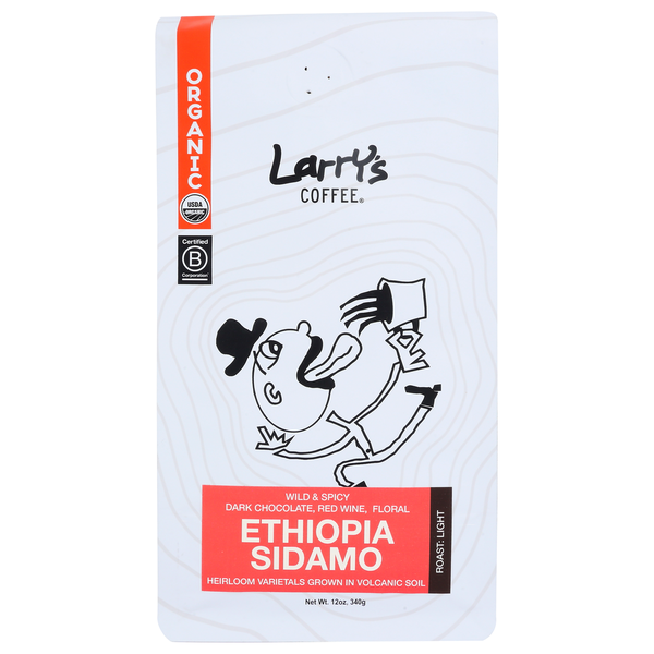 Coffee Larry's Coffee Ethiopia Retail Bag hero