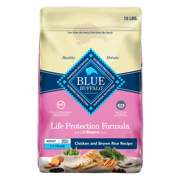 Dog Food & Care Blue Buffalo Life Protection Formula Natural Adult Small Breed Dry Dog Food, Chicken hero