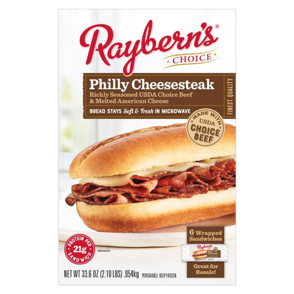 Costco Raybern's Philly Cheese Steak Sandwich Same-Day Delivery Or ...