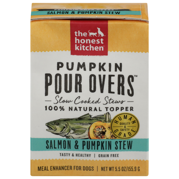 Dog Food & Care The Honest Kitchen Meal Enhancer for Dogs, Salmon & Pumpkin Stew hero