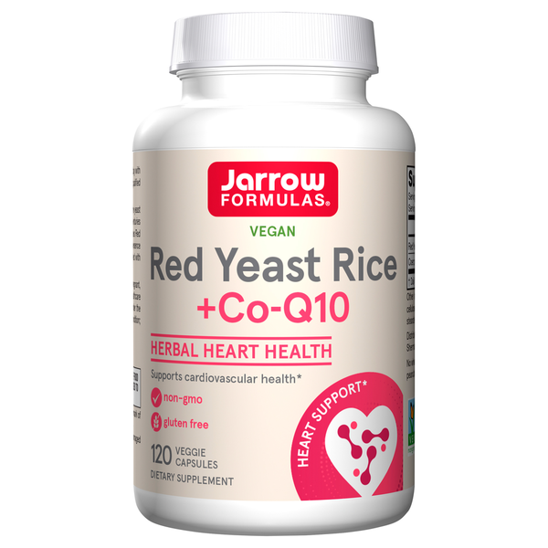 Dietary Supplements Jarrow Formulas Red Yeast Rice + Co-Q10, Veggie Caps hero