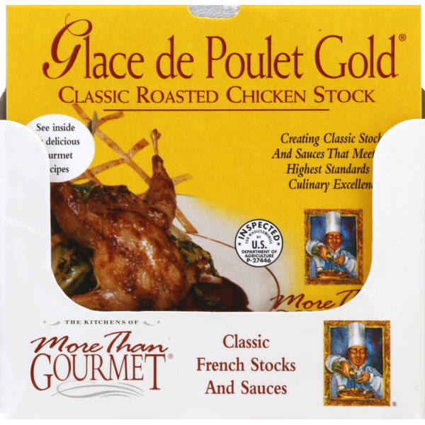 Soup, Broth & Bouillon More Than Gourmet Stock, Chicken, Classic Roasted hero