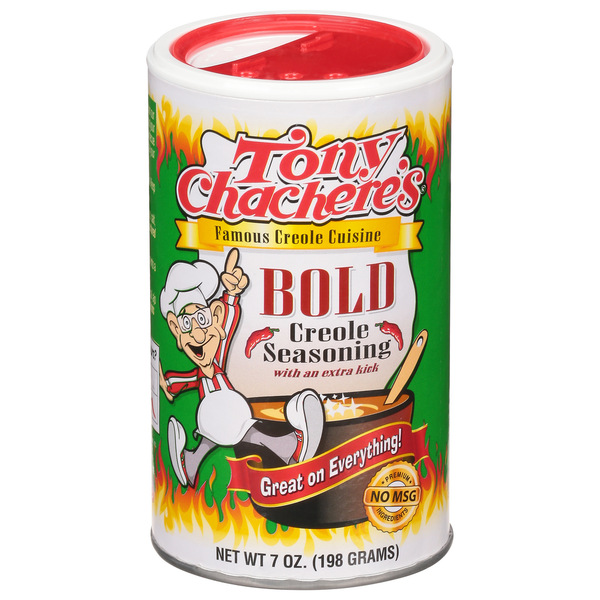 Spices & Seasonings Tony Chachere's Creole Seasoning, Bold hero