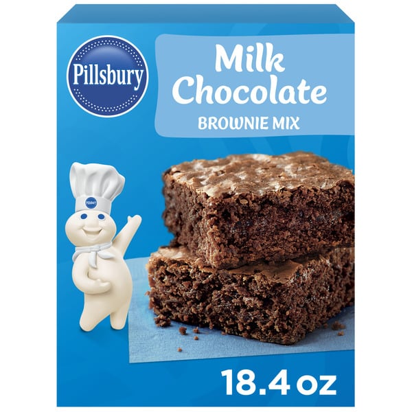 Pillsbury Milk Chocolate Brownie Mix hero