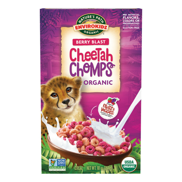 Cereal Nature's Path EnviroKidz Cheetah Chomps Cereal hero