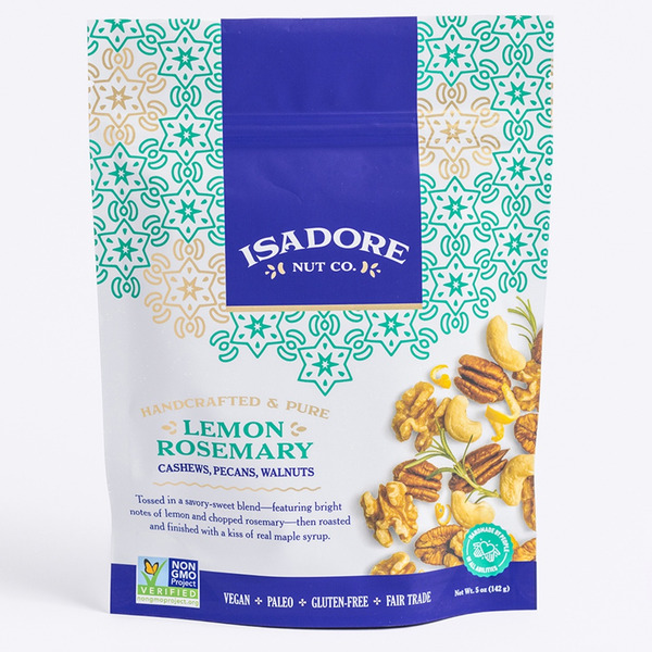 Nuts, Seeds & Dried Fruit Isadore Nut Co. Lemon Rosemary Mixed Nuts hero