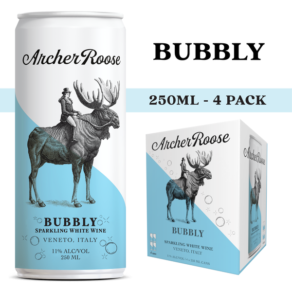 Sparkling Wine Archer Roose Bubbly, Canned Sparkling Wine hero