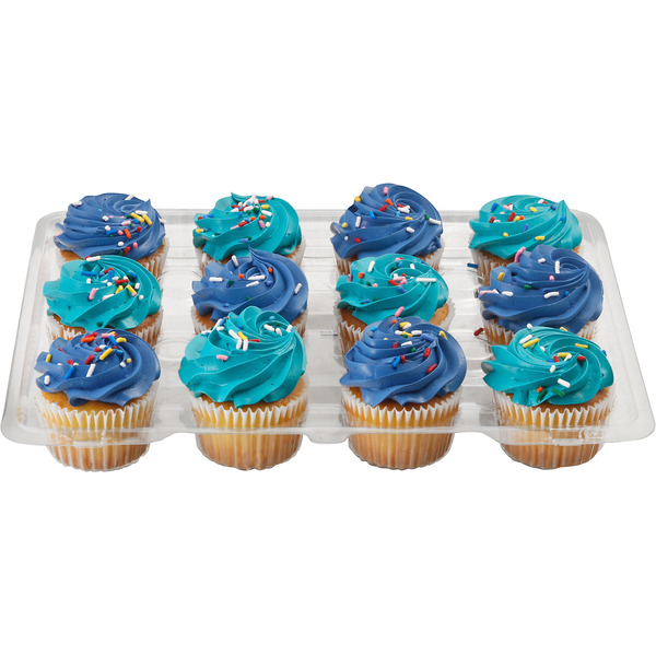 Bakery Cakes & Cupcakes Food Lion Yellow Cupcakes with Vanilla Whipped Icing 12 ct hero