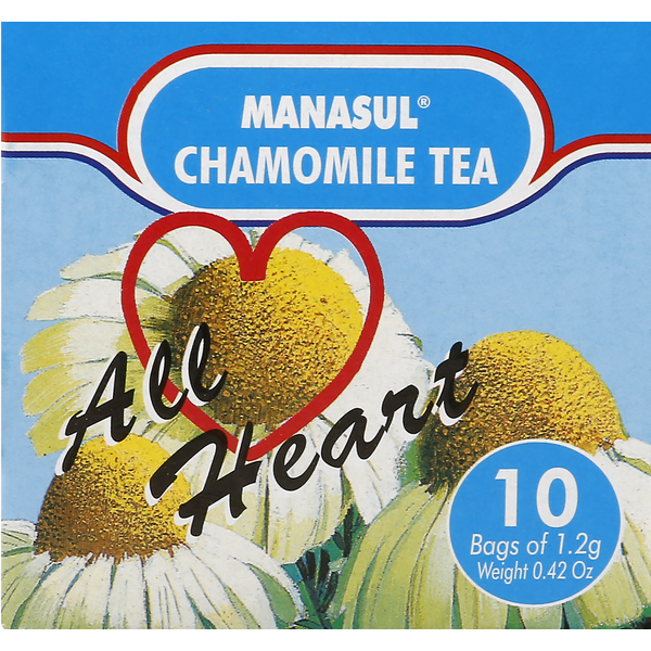 Tea (Loose, Bags and Pods) Manasul Tea, Chamomile, Tea Bags hero