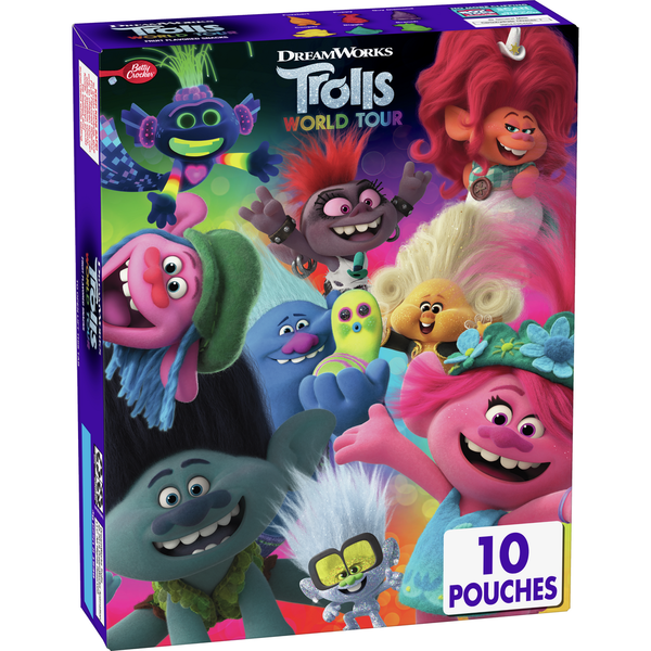 Fruit & Vegetable Snacks Betty Crocker Trolls Fruit Snacks, 10 Pouches hero