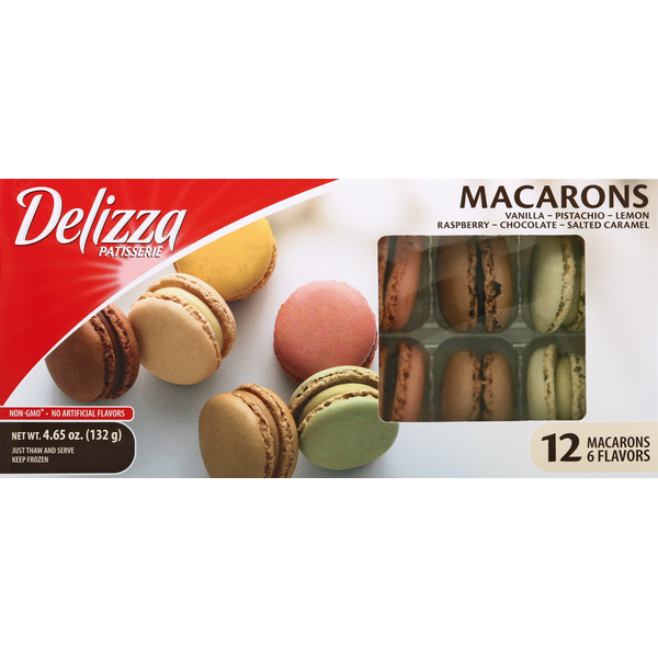 Bakery Desserts Delizza Macarons, 6 Flavors hero