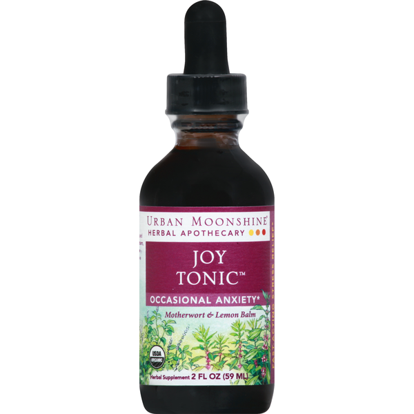 Stress & Sleep Aids Urban Moonshine Joy Tonic, Motherwort & Lemon Balm hero