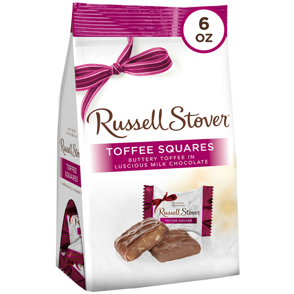 Candy & Chocolate Russell Stover Milk Chocolate Toffee Squares hero