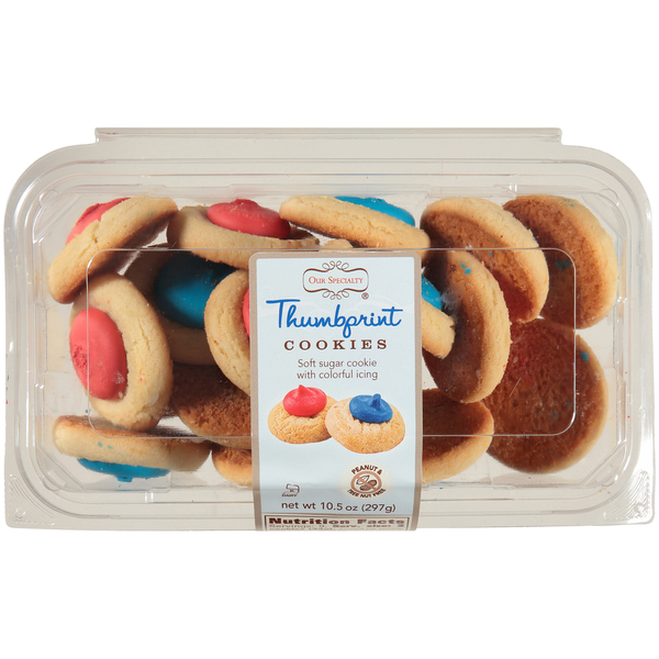 Bakery Desserts Our Specialty Thumbprint Cookies hero