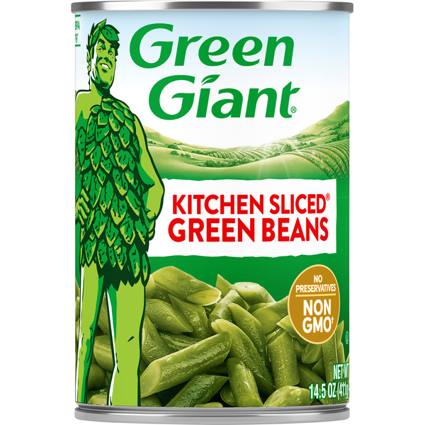 Canned & Jarred Vegetables Green Giant Kitchen Sliced Green Beans hero