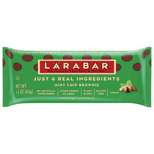 Energy & Granola Bars LÄRABAR Fruit & Nut Bar, Mint Chip Brownie hero