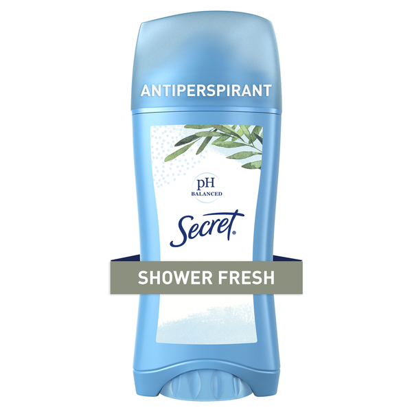 Deodorants Secret Invisible Solid Antiperspirant and Deodorant, Shower Fresh hero