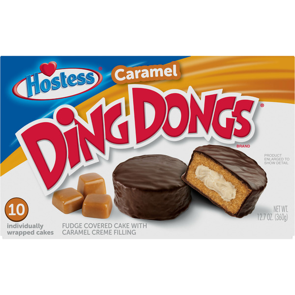 Hostess Caramel DING DONGS hero